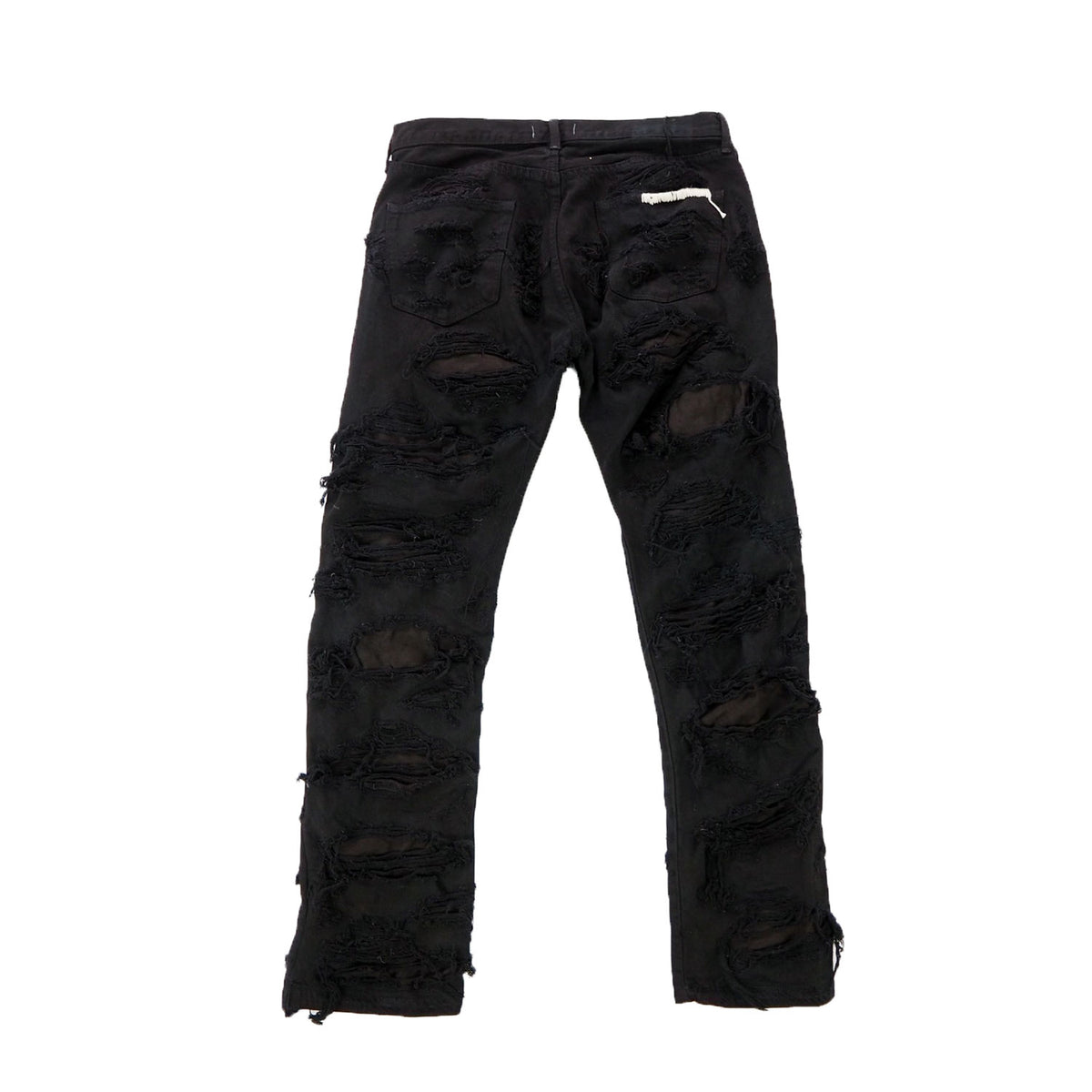 INNOCENCE DISTRESSED BLACK DENIM – INNOCENCE NYC