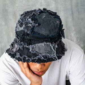 PATCHWORK DENIM HAT