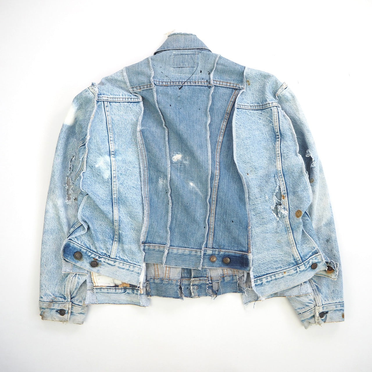 INNOCENCE OVERLOCK DENIM JACKET – INNOCENCE NYC