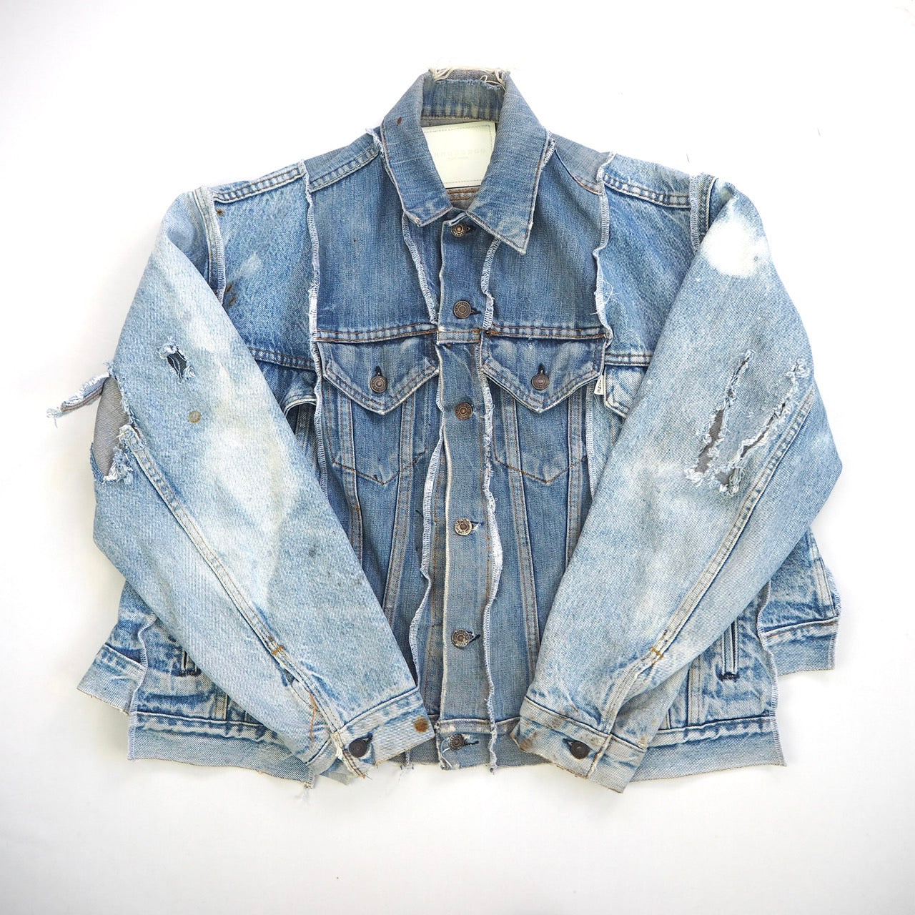 mlvince inncence nyc denim jacket M 新品 INNOCENCE OVERLOCK DENIM JACKET – INNOCENCE NYC