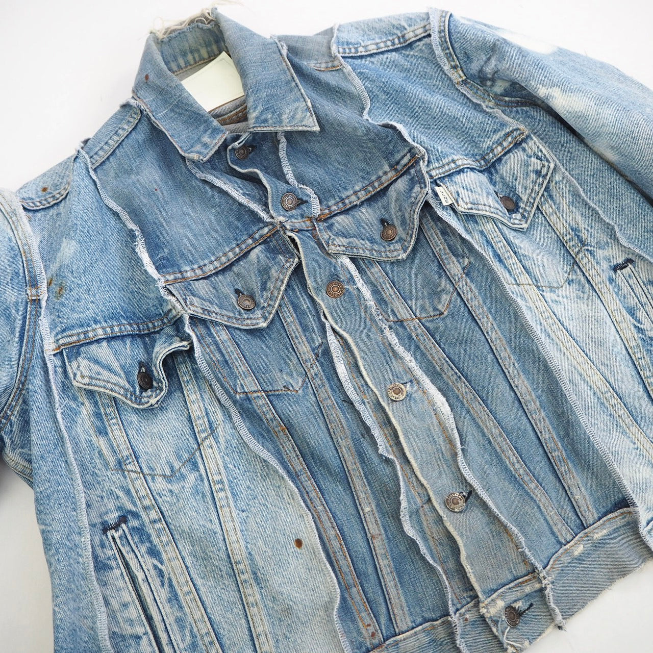INNOCENCE OVERLOCK DENIM JACKET – INNOCENCE NYC