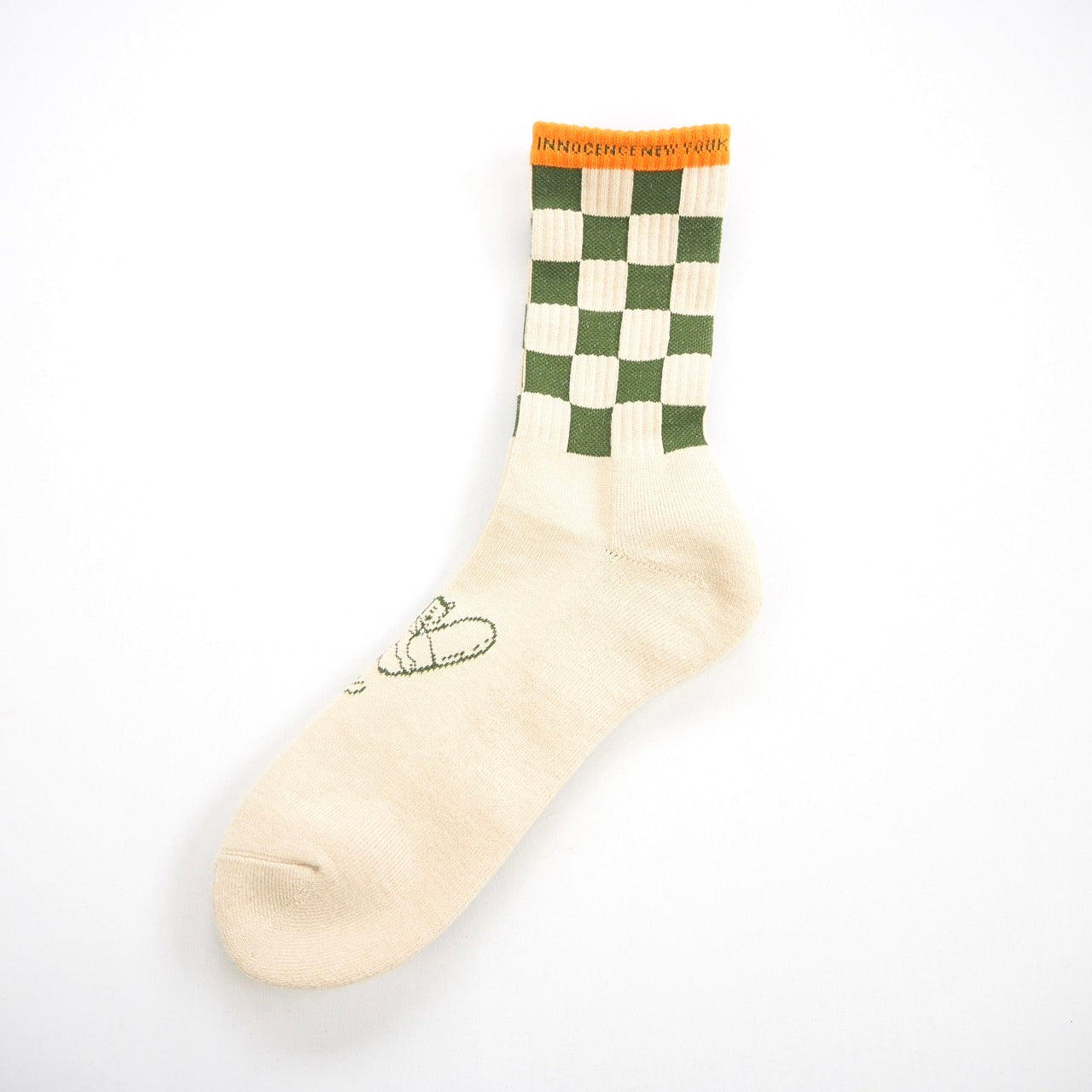INNOCENCE CHECKER FLAG SOCKS