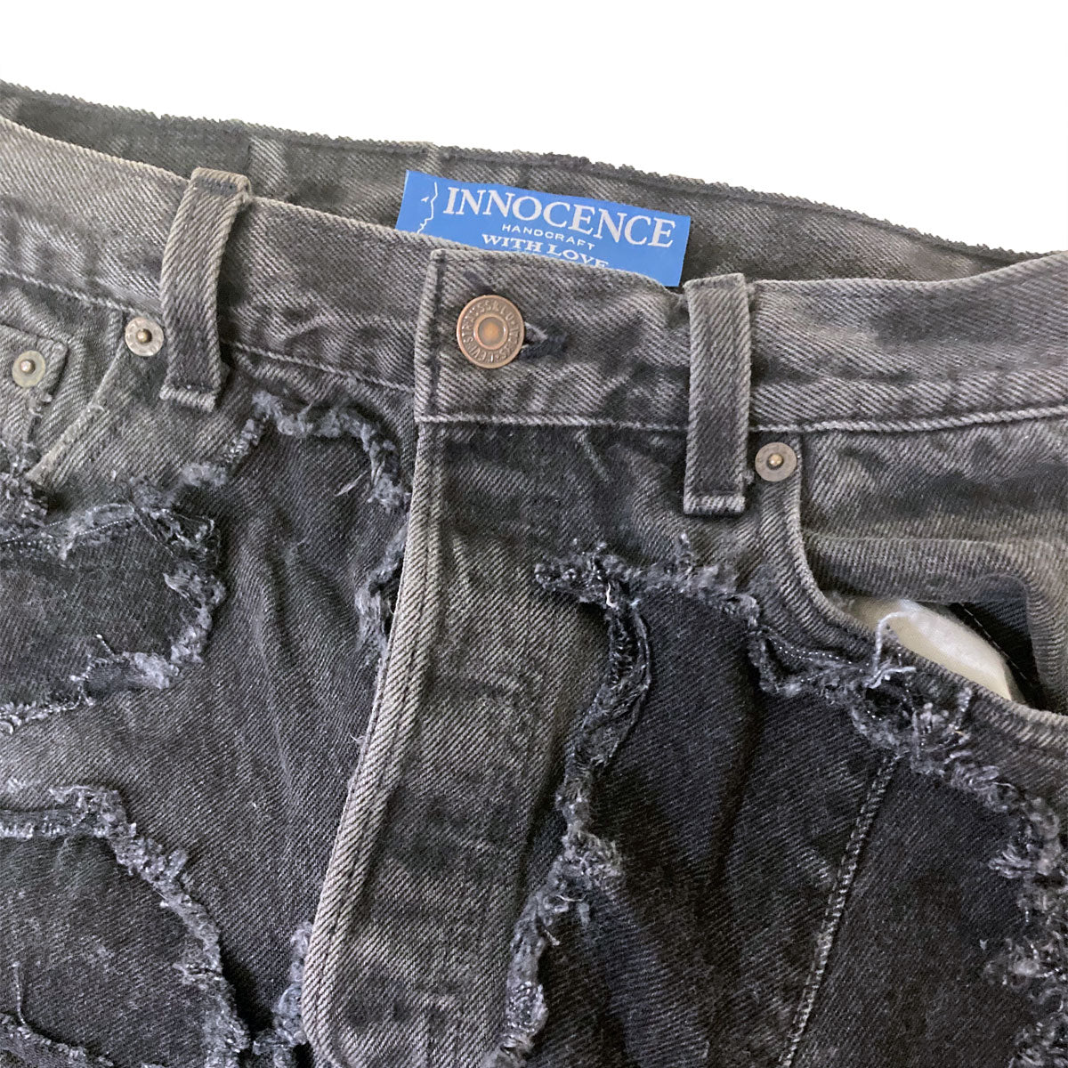 INNOCENCE PATCHWORK DENIM PANTS