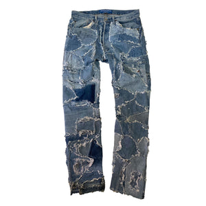 INNOCENCE PATCHWORK DENIM PANTS