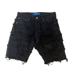 INNOCENCE PATCHWORK DENIM SHORT