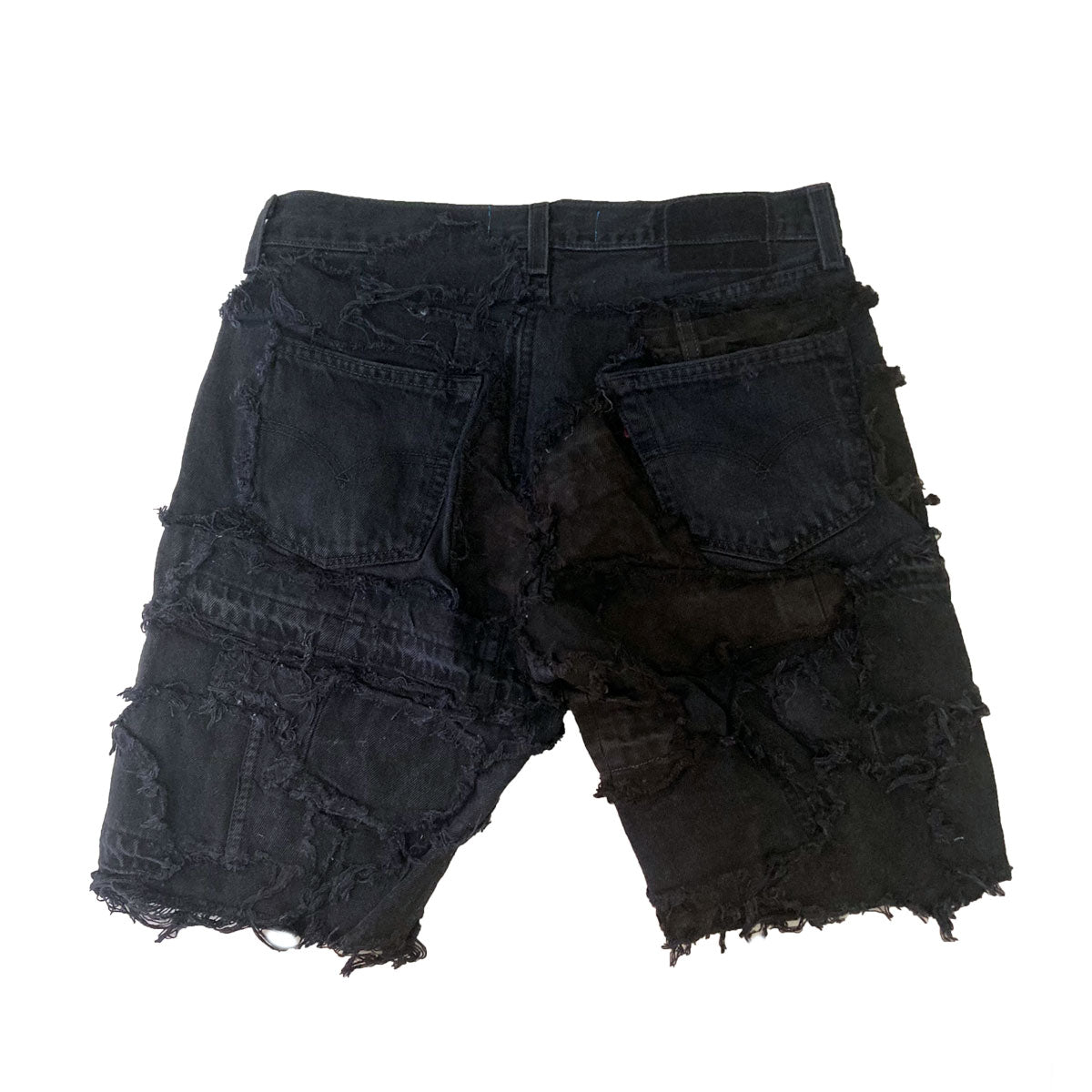 INNOCENCE PATCHWORK DENIM SHORT