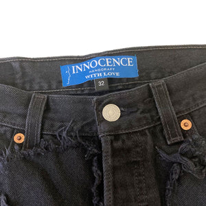 INNOCENCE PATCHWORK DENIM SHORT