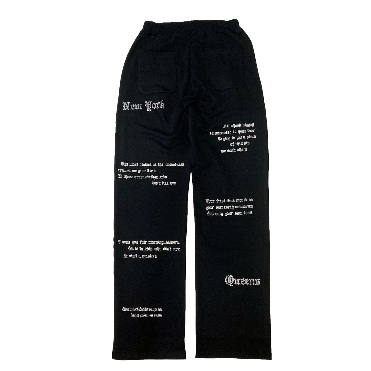 INNOCENCE NY QUEENS BAGGY SWEAT PANTS