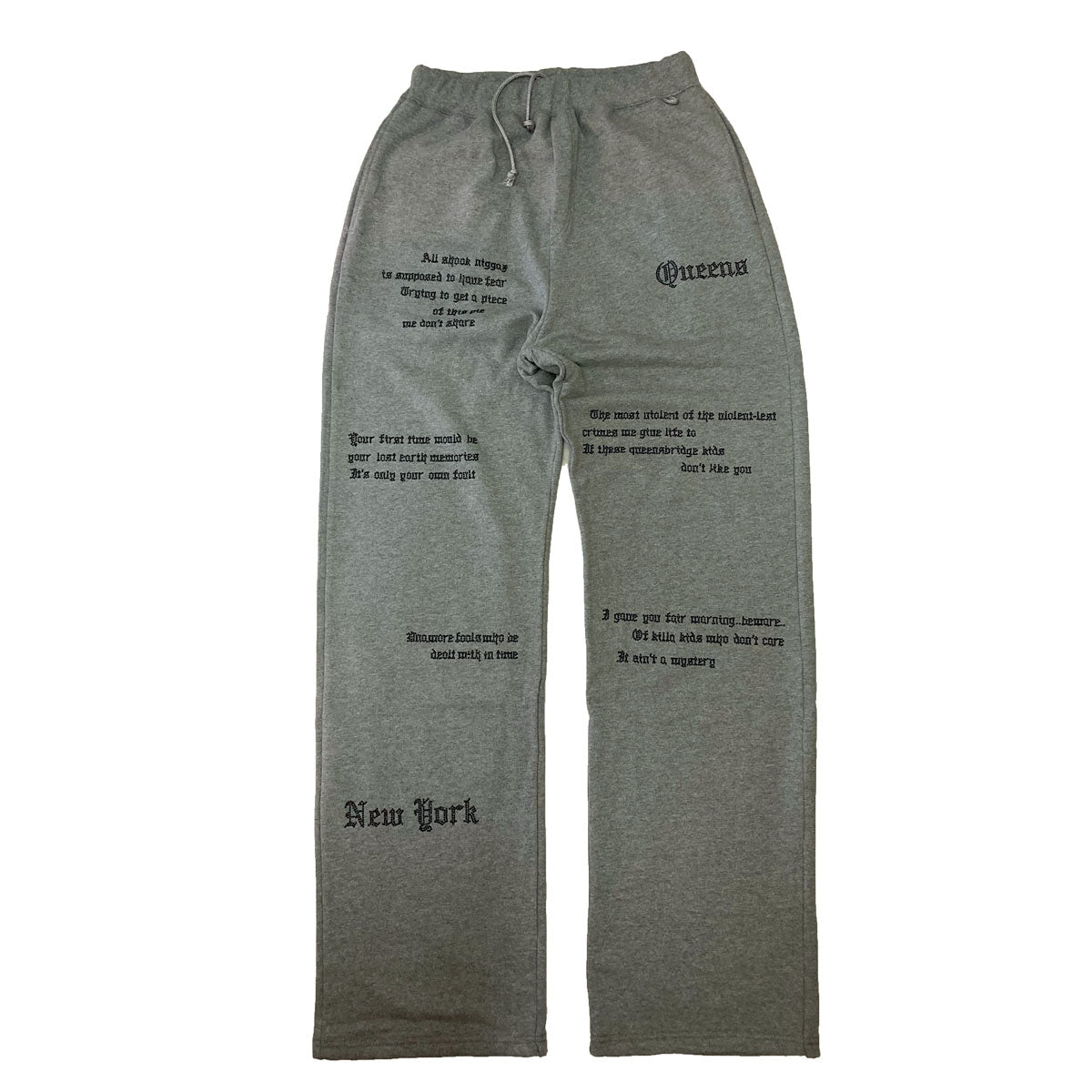 INNOCENCE NY QUEENS BAGGY SWEAT PANTS