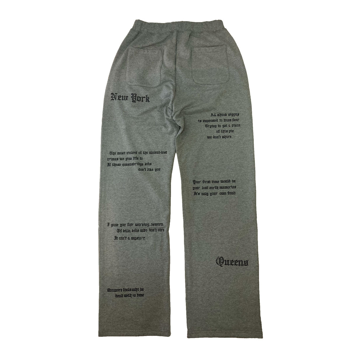 INNOCENCE NY QUEENS BAGGY SWEAT PANTS