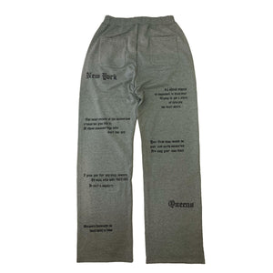 INNOCENCE NY QUEENS BAGGY SWEAT PANTS