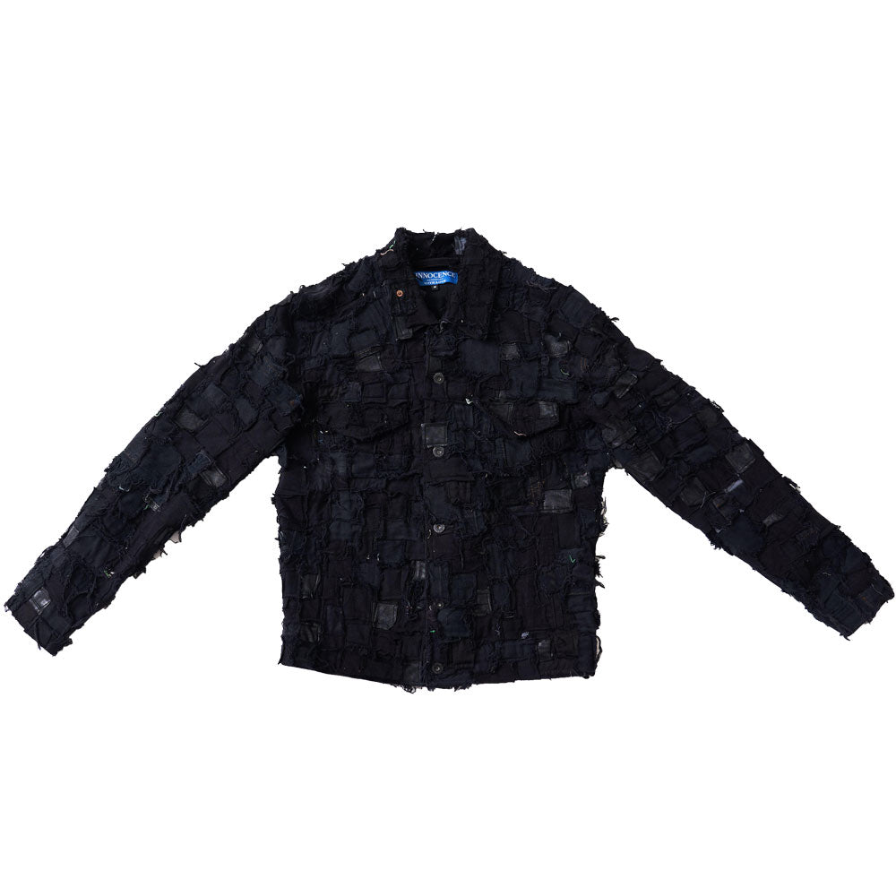 INNOCENCE SQUARE PATCHWORK DENIM JACKET – INNOCENCE NYC
