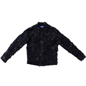 INNOCENCE QUEENS NEW YORK パッチワーク ジャンパー INNOCENCE SQUARE PATCHWORK DENIM JACKET – INNOCENCE NYC