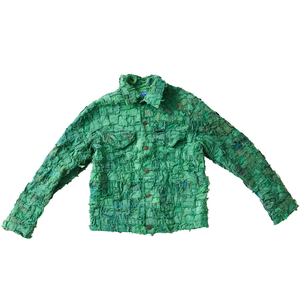 INNOCENCE QUEENS NEW YORK パッチワーク ジャンパー INNOCENCE SQUARE PATCHWORK DENIM JACKET – INNOCENCE NYC