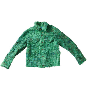 INNOCENCE SQUARE PATCHWORK DENIM JACKET – INNOCENCE NYC