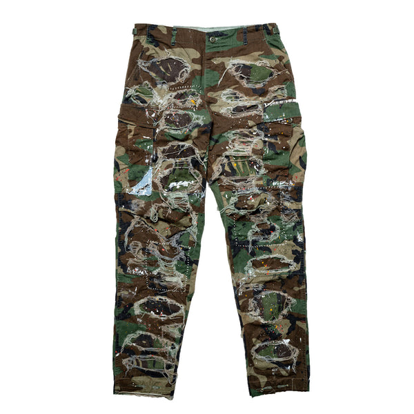 INNOCENCE DAMAGE CAMO PANTS – INNOCENCE NYC